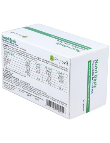 Nutri Basic 90 Vcaps.Blister de Phytovit