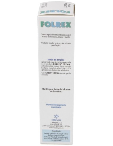 Folrex (Relaxnova) 100Ml. Crema de Catalysis