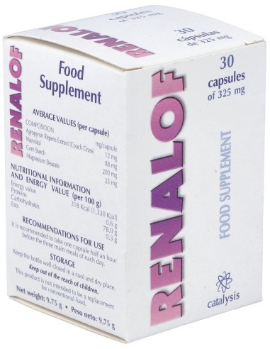 Renalof 30Cap. de Catalysis