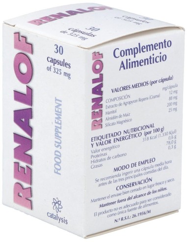 Renalof 30Cap. de Catalysis