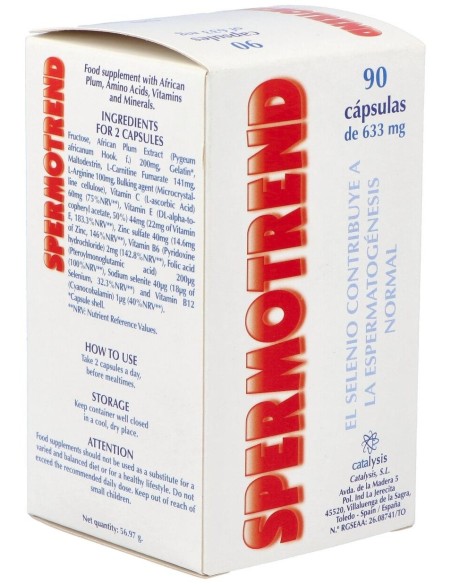 Spermotrend 90Cap. de Catalysis