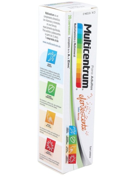 Multicentrum Adulto 20Comp. Eferv. de Multicentrum