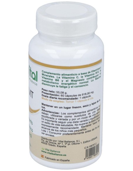 Multivit 60Cap. de Vital Ballance