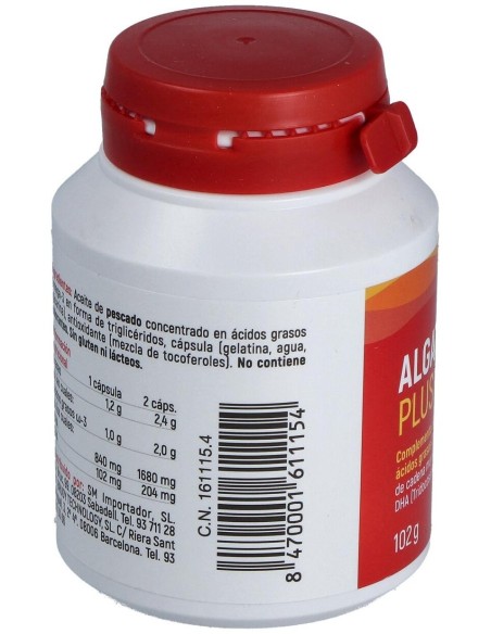 Algatrium Plus 1200Mg. 60Perlas de Algatrium