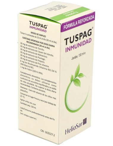 Tuspag Inmunidad 150Ml. de Heliosar