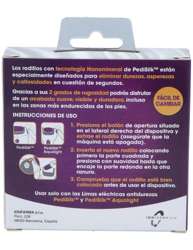 Recambios Pedisilk 2 Rodillos de Pedisilk