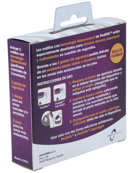 Recambios Pedisilk 2 Rodillos de Pedisilk