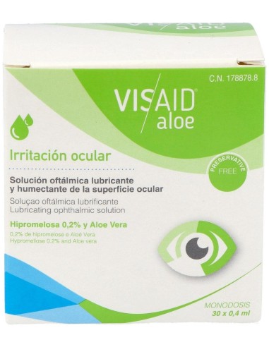 Visaid Aloe Irritacion Ocular 30Monodosis de Visaid