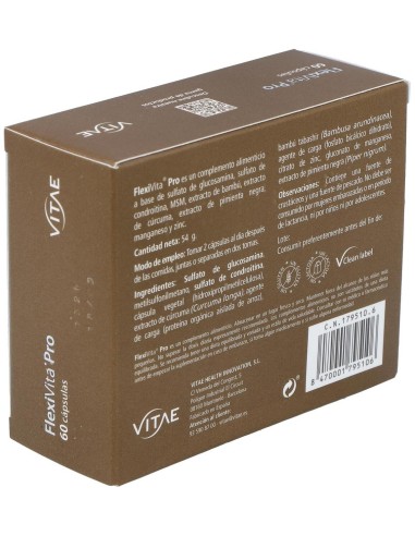 Flexivita Pro 60 cápsulas de Vitae