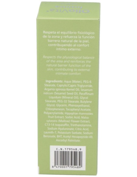 Oliovita Crema Intima 30Ml. de Vitae