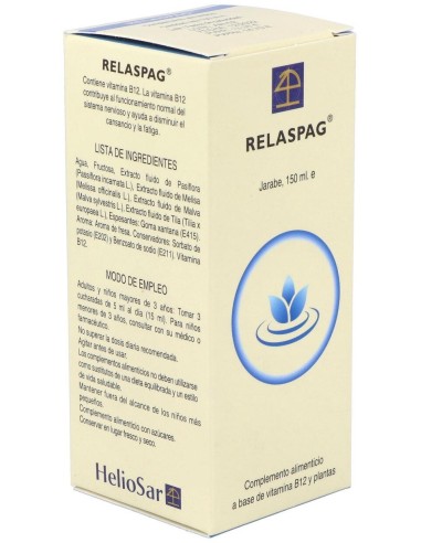 Relaspag Jarabe 150Ml. de Heliosar