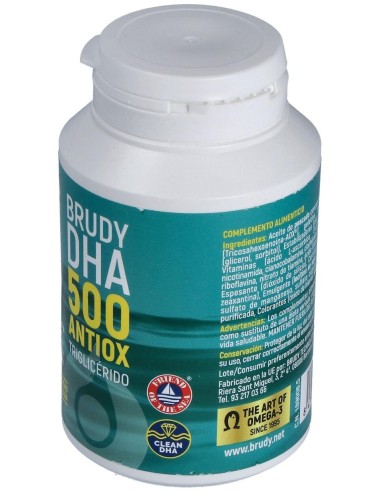 Brudy Dha 500 Antiox 90Cap. de Brudylab