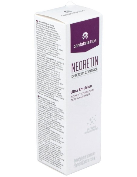 Neoretin Discrom Control Ultra Emulsion Despig 30M de Neoretin
