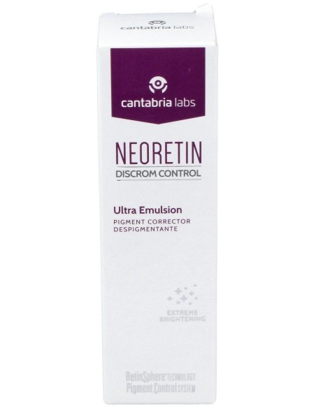 Neoretin Discrom Control Ultra Emulsion Despig 30M de Neoretin