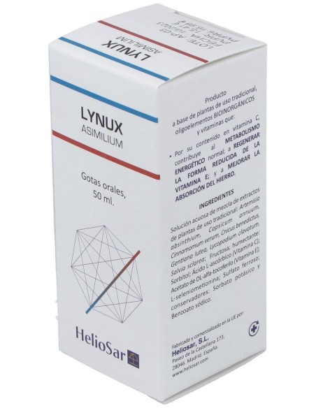 Lynux Asimilium 50Ml. de Heliosar