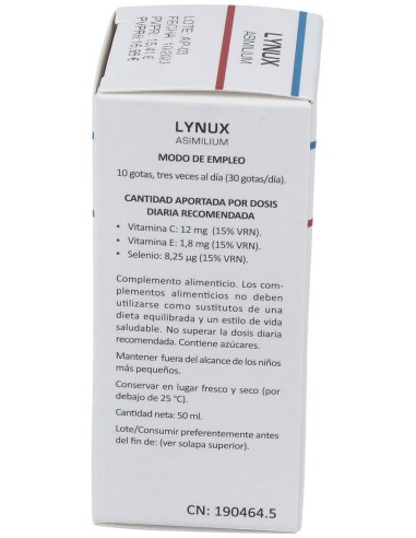 Lynux Asimilium 50Ml. de Heliosar