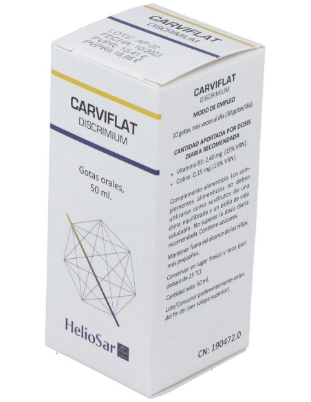 Carviflat Discrimium 50Ml. de Heliosar