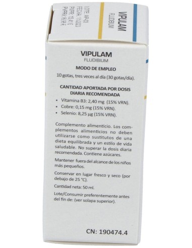 Vipulam Fludibium 50Ml. de Heliosar