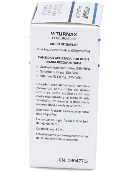Viturnax Perdurabium 50Ml. de Heliosar