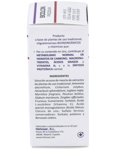 Bicolcin Procesum 50Ml. de Heliosar