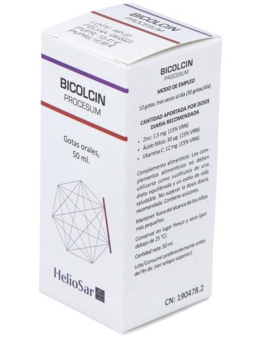 Bicolcin Procesum 50Ml. de Heliosar