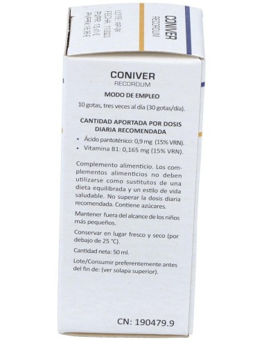 Coniver Recordum 50Ml. de Heliosar