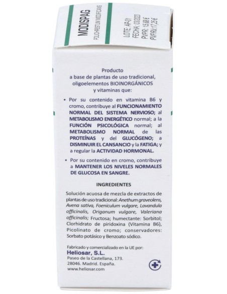 Modispag Polichrestum Modificans 50Ml. de Heliosar