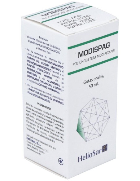 Modispag Polichrestum Modificans 50Ml. de Heliosar