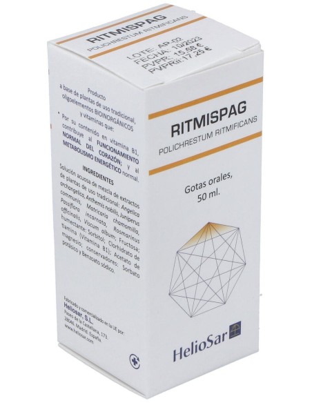Ritmispag Polichrestum Ritmificans 50Ml. de Heliosar