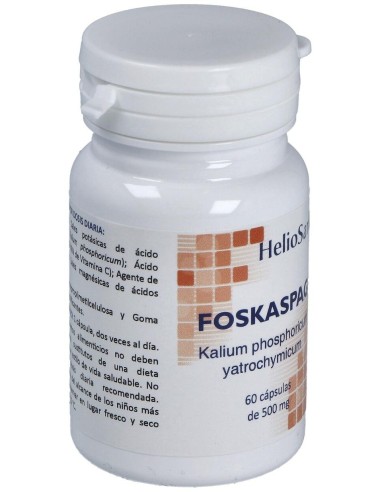 Foskaspag Kalium Phosphoricum 60Cap. de Heliosar