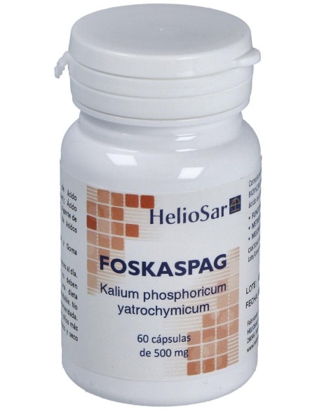 Foskaspag Kalium Phosphoricum 60Cap. de Heliosar