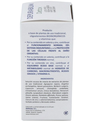 Depurabium Gotas 120Ml. de Heliosar