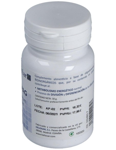 Calsuspag Calcium Sulfuricum 60Cap. de Heliosar