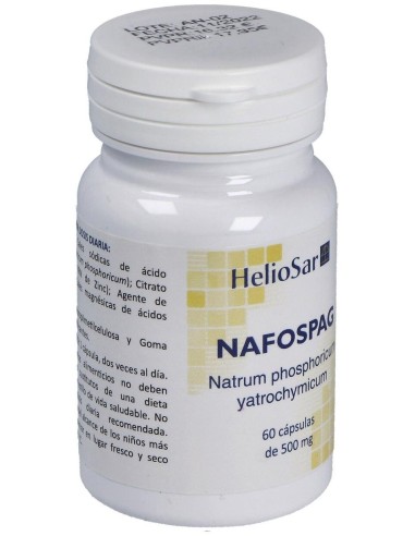 Nafospag Natrum Phosphoricum 60Cap. de Heliosar