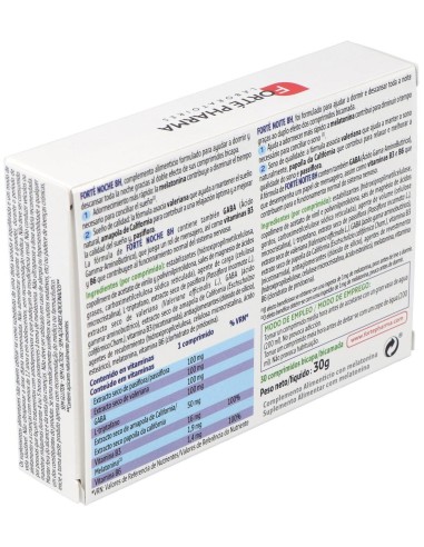 Forte Noche 8H 30 Dias 30Comp. de Forte Pharma