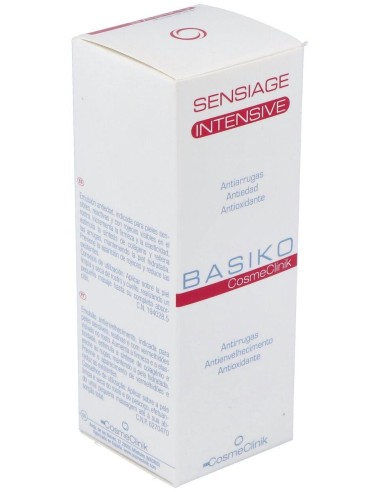 Cosmeclinik Basiko Sensiage Intensive 50Ml. de Basiko