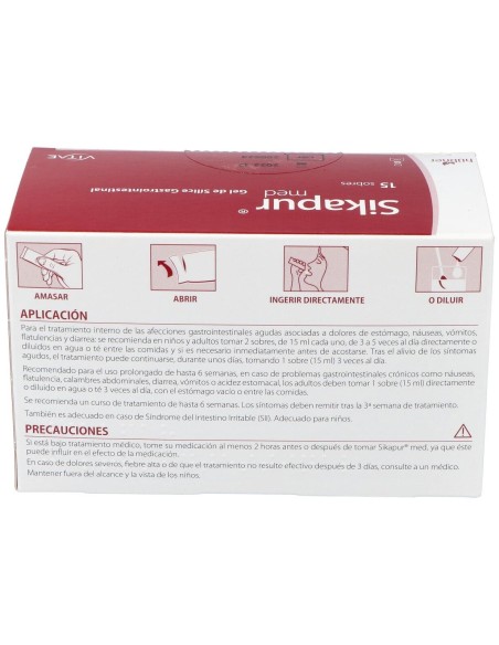 Sikapur Gastro Gel De Silice 15Sticks de Vitae