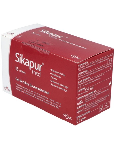 Sikapur Gastro Gel De Silice 15Sticks de Vitae