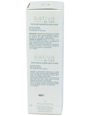 Cosmeclinik Sativa M-Tex 100Ml. de Sativa