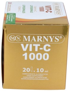 Vit C 1000 Vitamina C Liposomada 20Amp. de Marnys 2