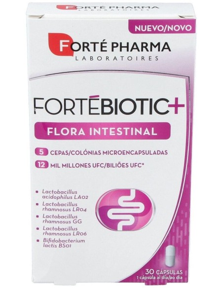 Fortebiotic+ Flora Intestinal 30Cap. de Forte Pharma