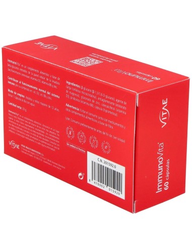 Immunovita 60 cápsulas de Vitae