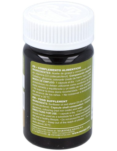 Vitahelp Vitamina D 4000Ui 120Perlas de Marnys