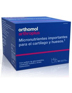 Orthomol Arthro Plus 30Sbrs. Granulado y 30Cap. de Orthomol 2