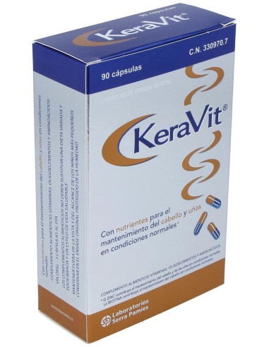 Keravit Cabello Y Uñas 90Cap. de Keravit