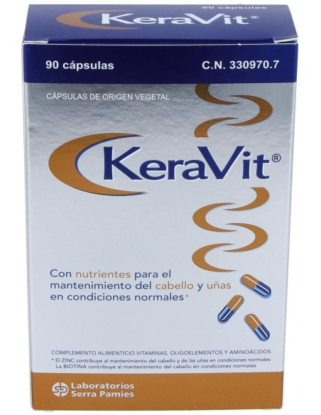 Keravit Cabello Y Uñas 90Cap. de Keravit