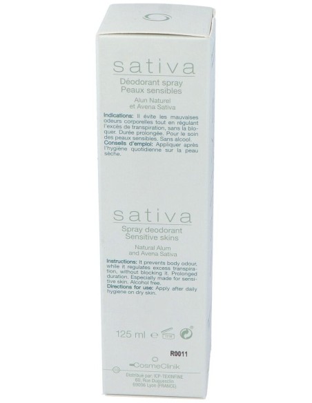Cosmeclinik Sativa Desodorante Spray 125Ml. de Sativa