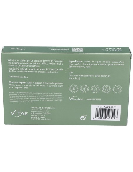 Oliovita (Piel Y Mucosas) 60Cap. de Vitae