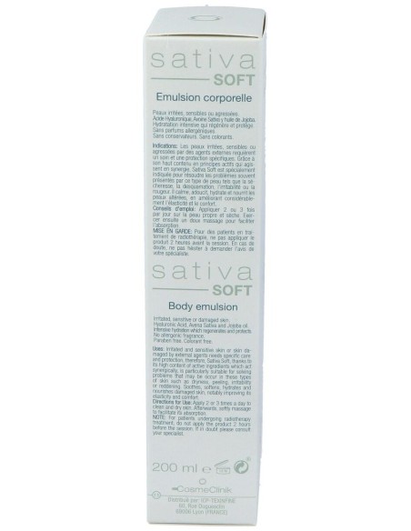 Cosmeclinik Sativa Soft 200Ml. de Sativa