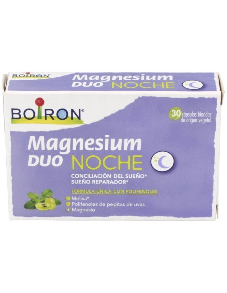 Magnesium Duo Noche 30Cap. de Boiron